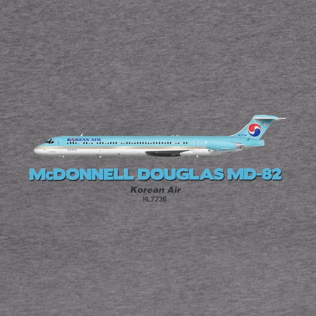 McDonnell Douglas MD-82 - Korean Air by TheArtofFlying